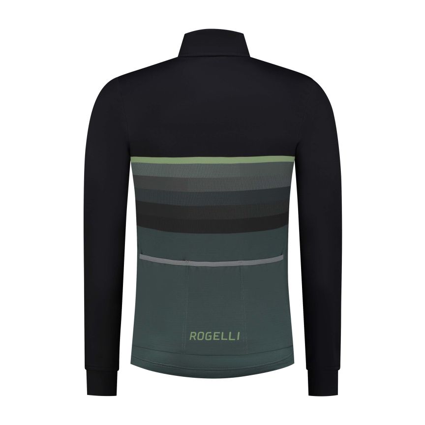 Rogelli Hero II Cykeljakke, Sort/grøn
