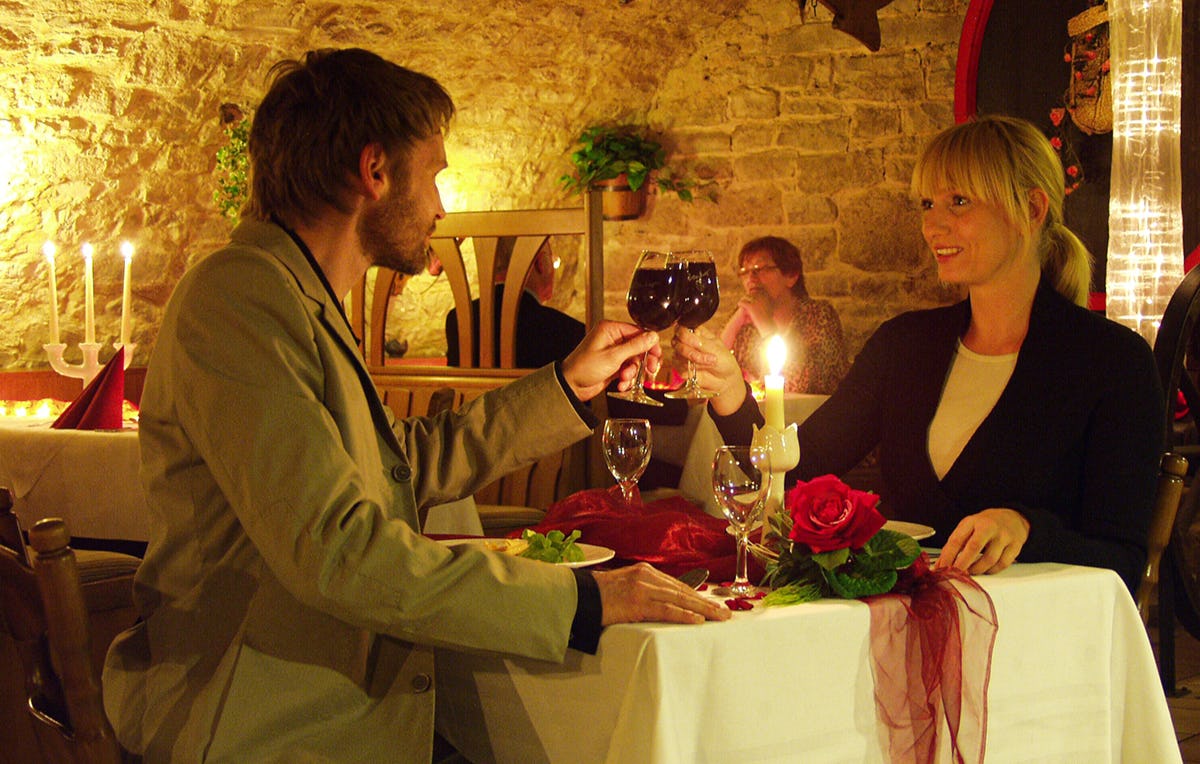 Candle-Light-Dinner in Dettelbach als Geschenk