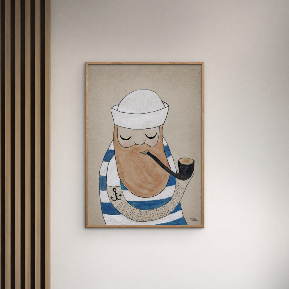 Køb Poster & Frame Michelle Carlslund - Kids - Sailor