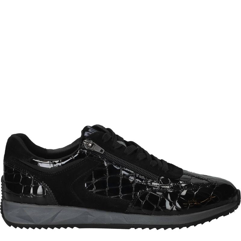 Waldlaufer Janett veterschoen Veterschoenen Zwart Dames