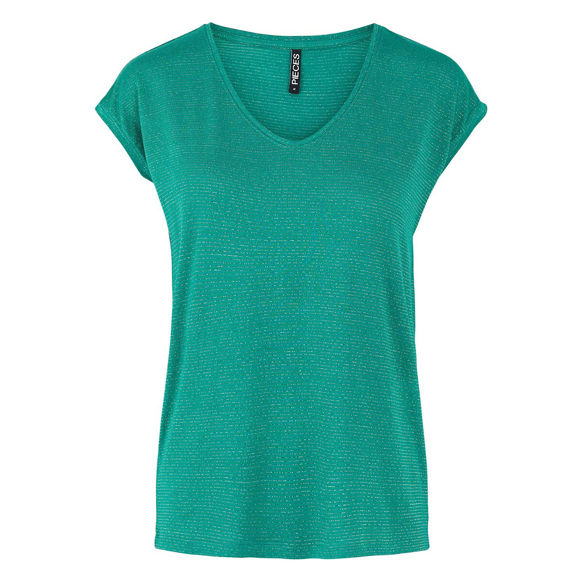 PEÇAS<br>Camiseta com efeito brilhante
