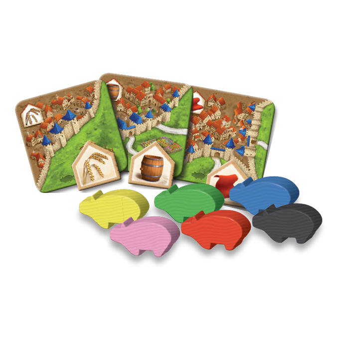 Carcassonne : Marchands  et  Bâtisseurs