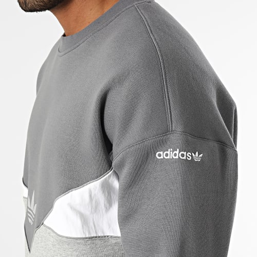 Sweat Crewneck Reflective IM4446 Gris