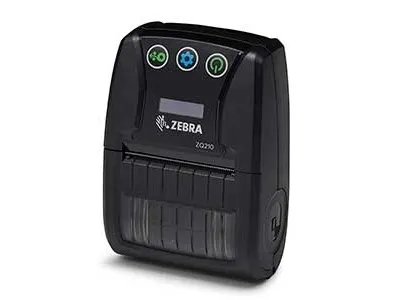 Zebra ZQ210 - Kvitteringsprinter - direkte termisk - Rulle (5,8 cm) - 203 dpi - op til 50 mm/sek. - USB 2.0, NFC, Bluetooth 2.1 EDR, Bluetooth 4.1 LE