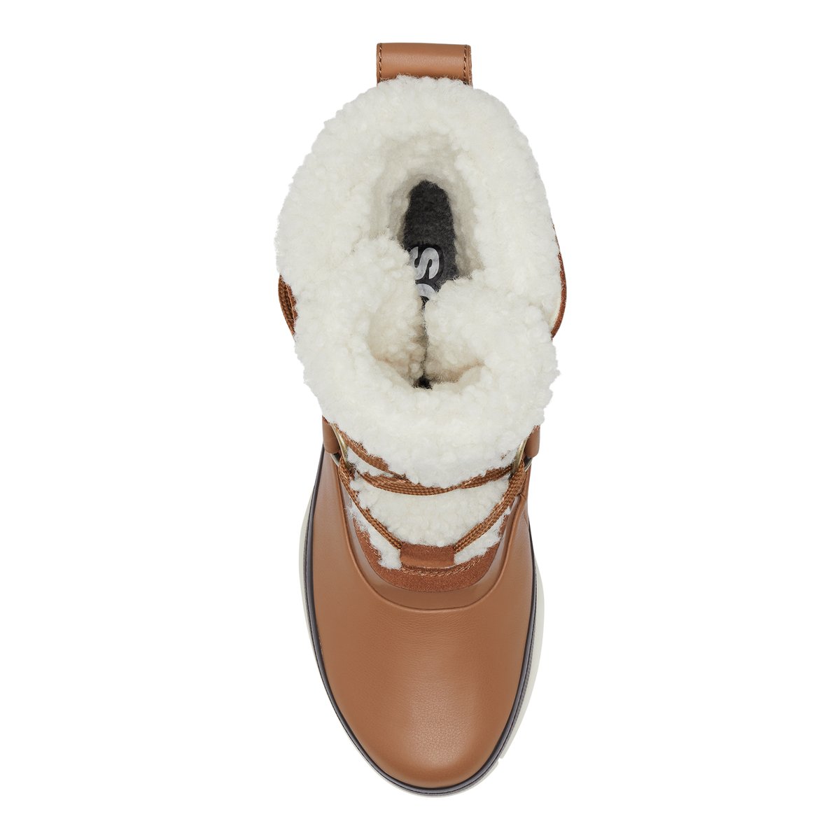 SOREL-Joan_arctic-Bottillon d'hiver - Semelle tracteur - Cognac