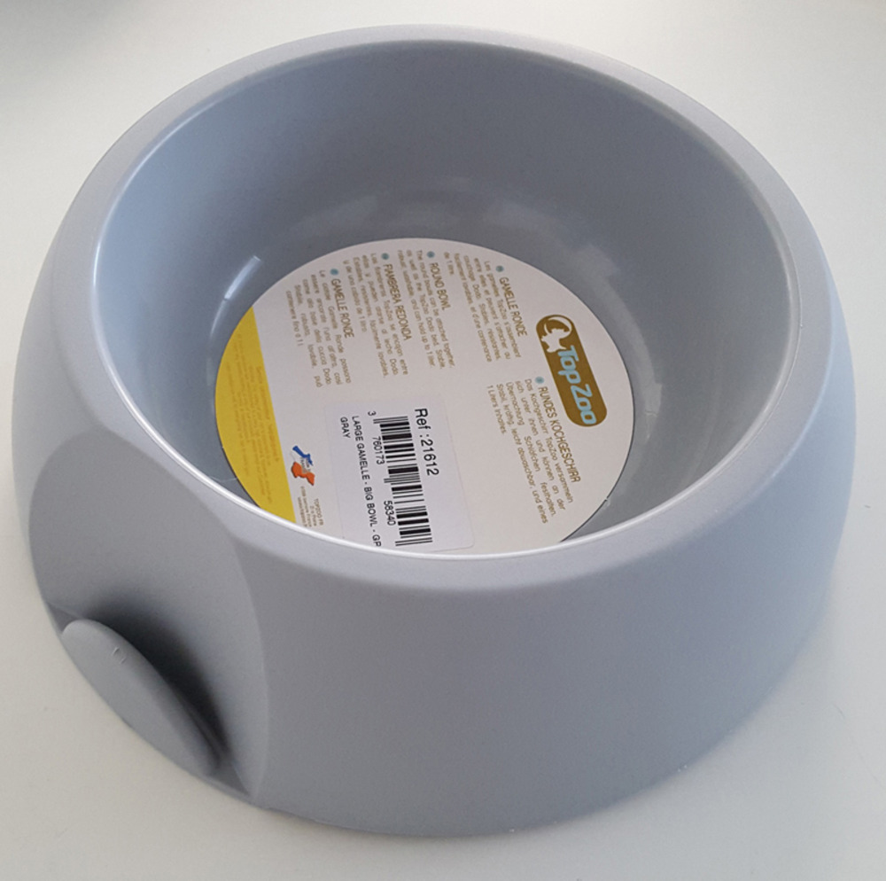 Gamelle ronde gris