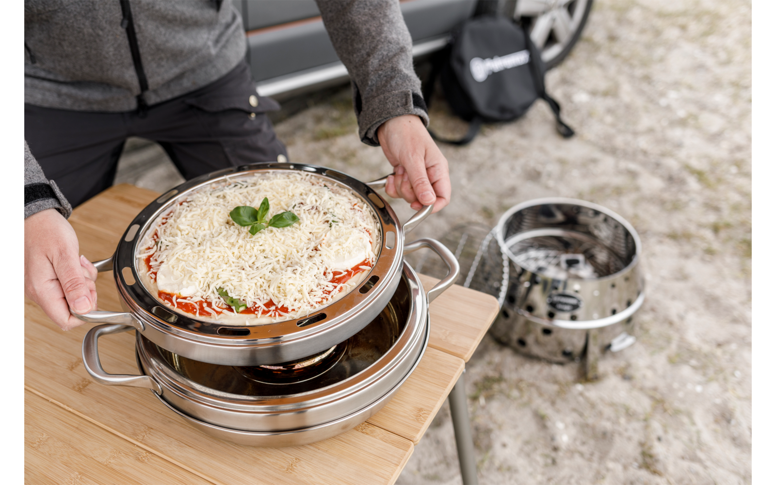 Petromax Backblech für Camping-Backofen
