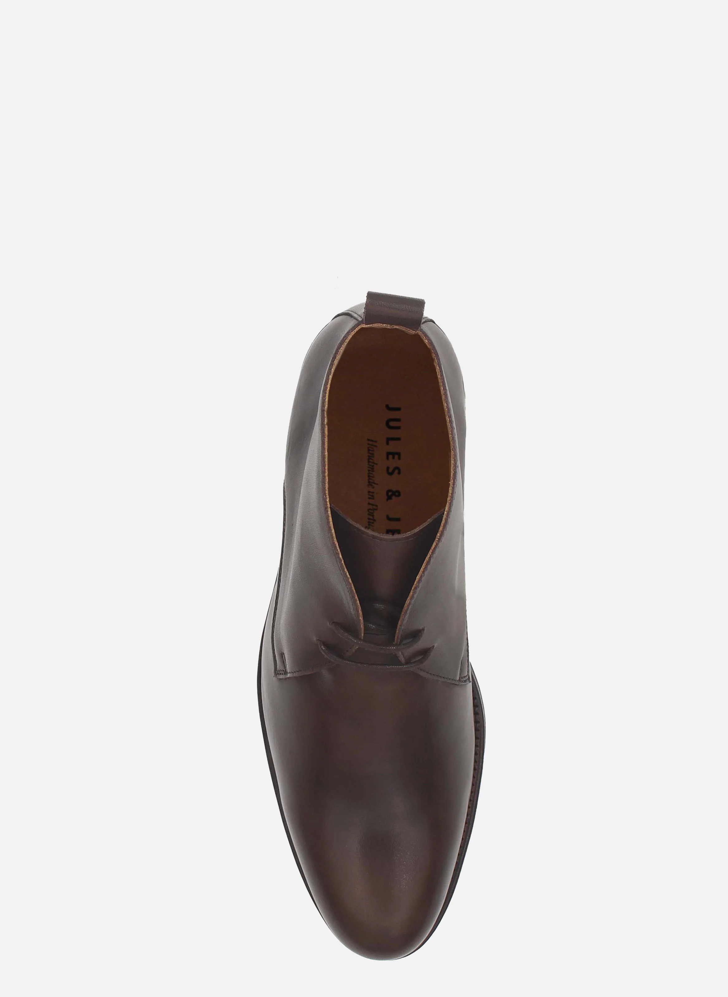 Desert boots cuir lisse | Marron