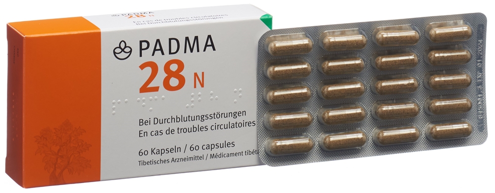 PADMA 28 N Kaps Blist 60 Stk