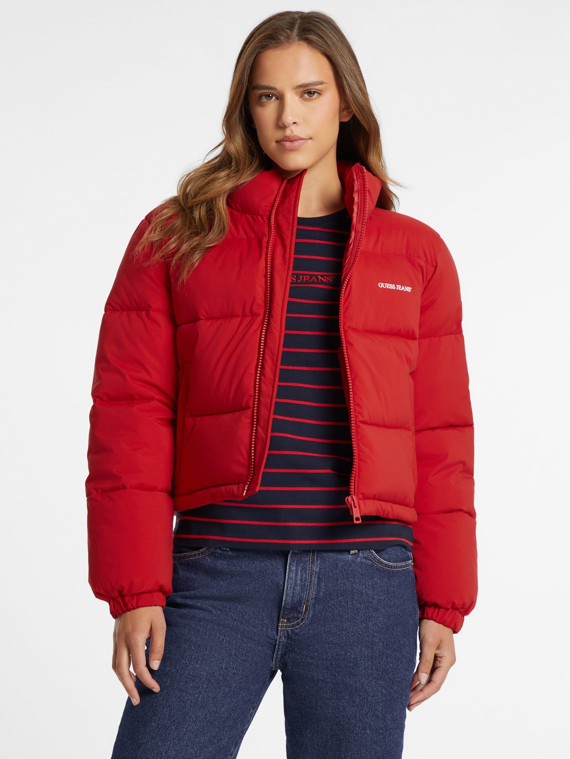 Jaqueta puffer curta