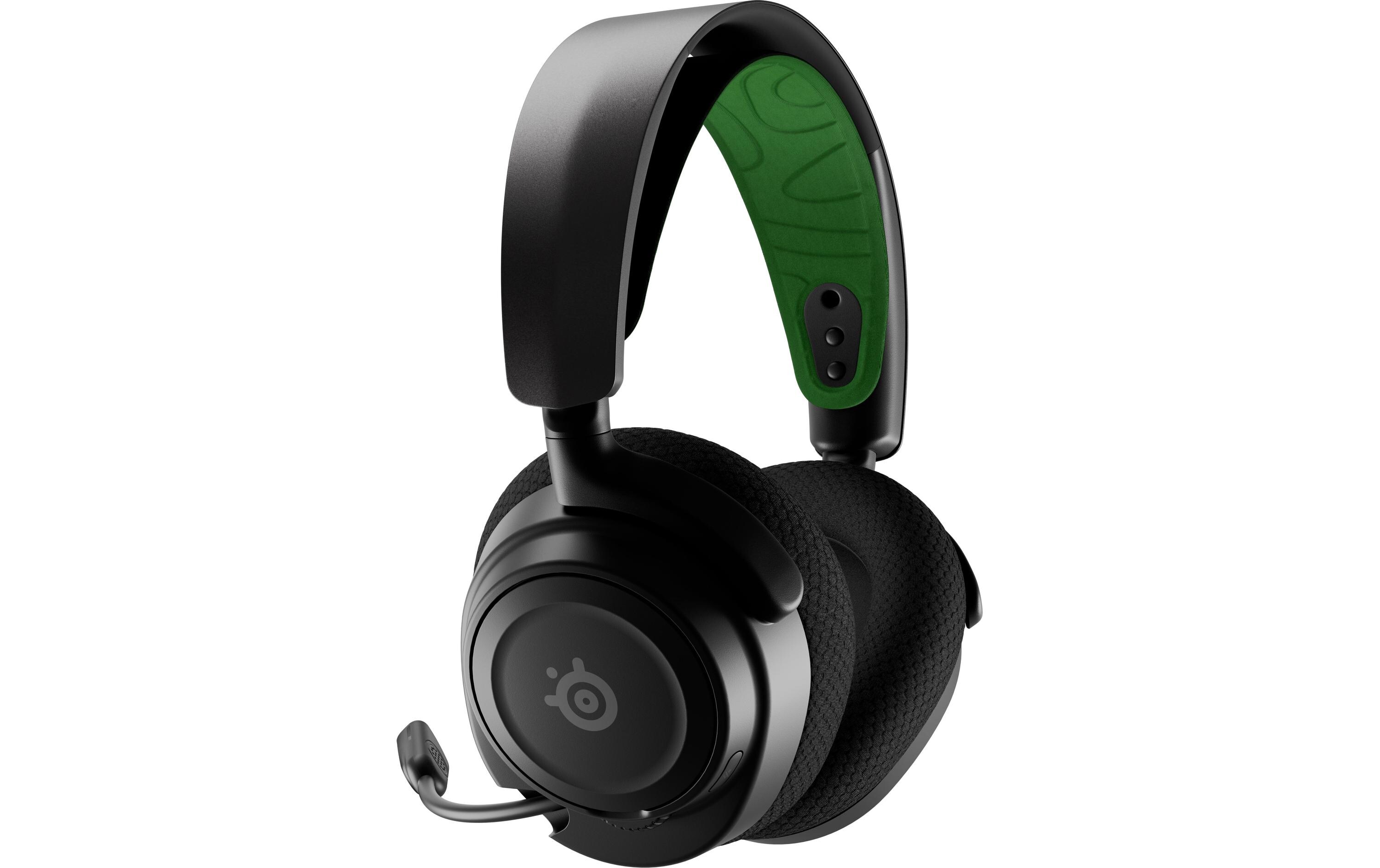 Headset Arctis Nova 7X Grün/Schwarz<br>Kabelloses Gaming-Headset mit Surround-Sound