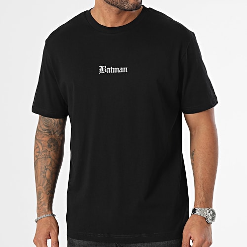 Tee Shirt Oversize Batman Logo Noir