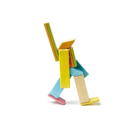 Tegu Magnetisches Holzset farbig 14 Teile
