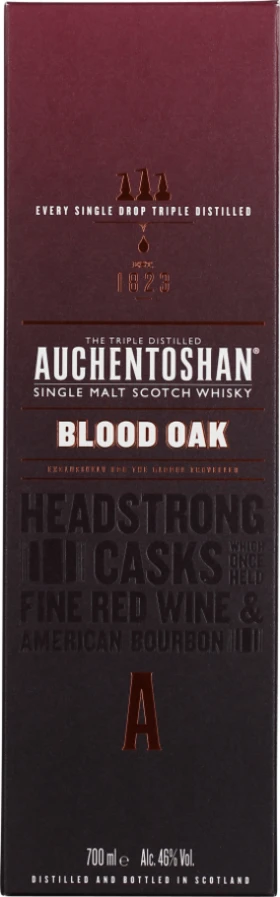 AUCHENTOSHAN BLOOD OAK 70CL