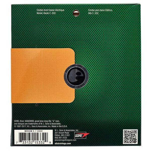 Elixir .032 E-Bass Einzelsaite