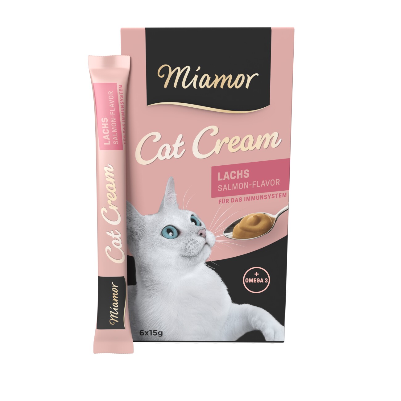 Miamor Cat Snack Lachs-Cream 11x6x15g