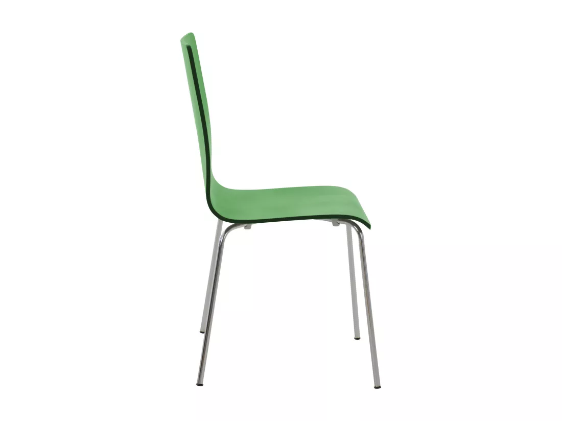 Lot de 2 Chaise de conférence - Bois & Antique - Vert - PEPE