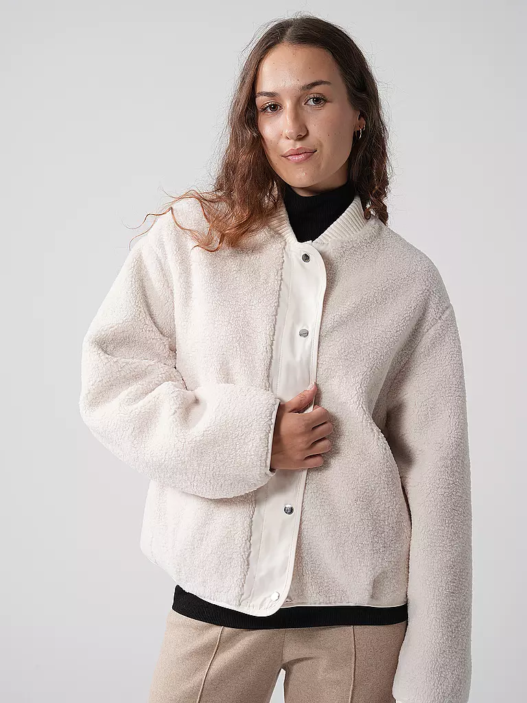 OPUS Wendejacke in Felloptik HELDA creme