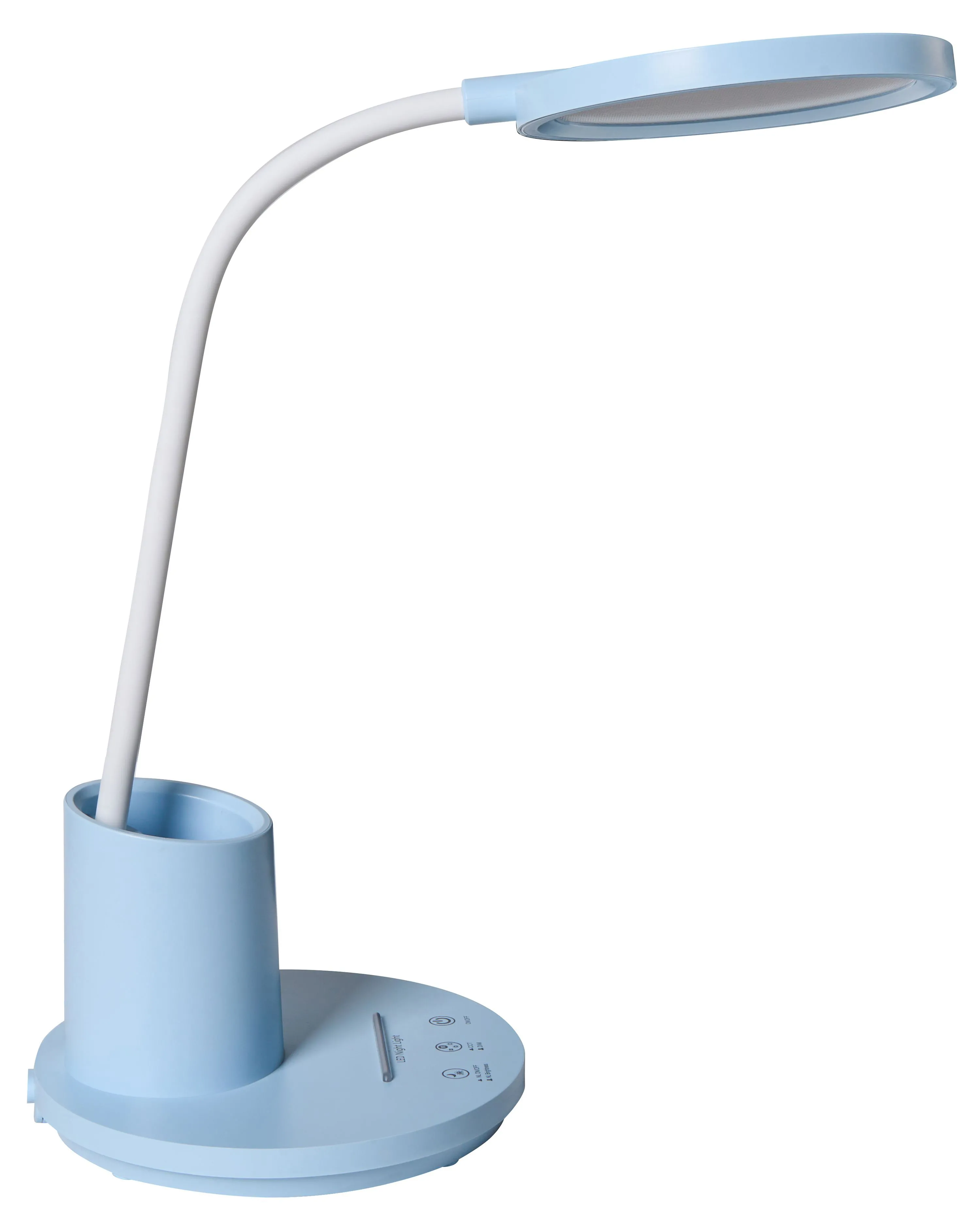 LED bureaulamp VELA met dimmer Blauw