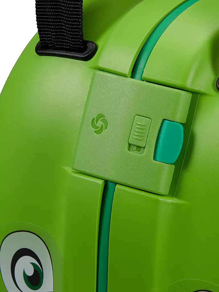 SAMSONITE Kinder Trolley mit vier Rollen DREAM2GO Dino hellgrün