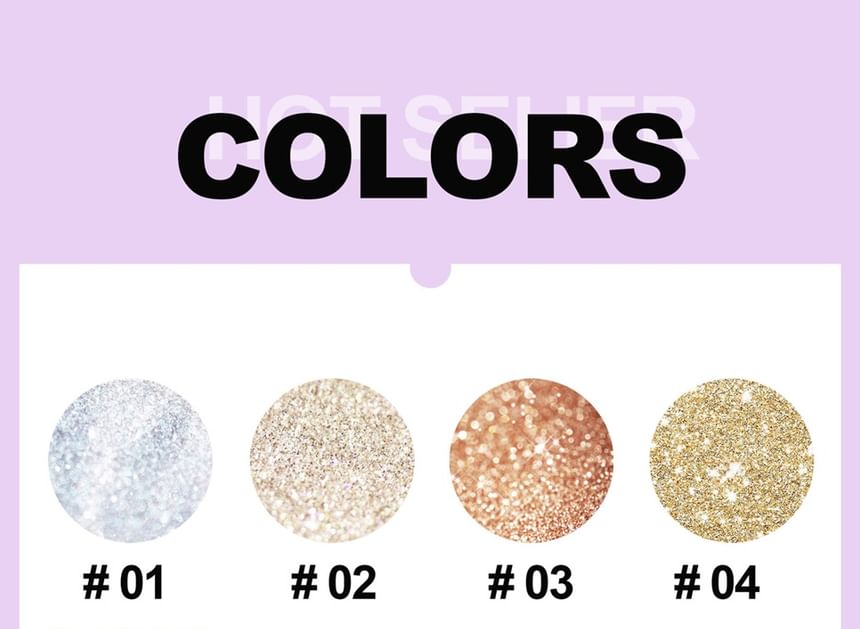 HANDAIYAN - Shimmer Liquid Eyeshadow - 12 kleuren
