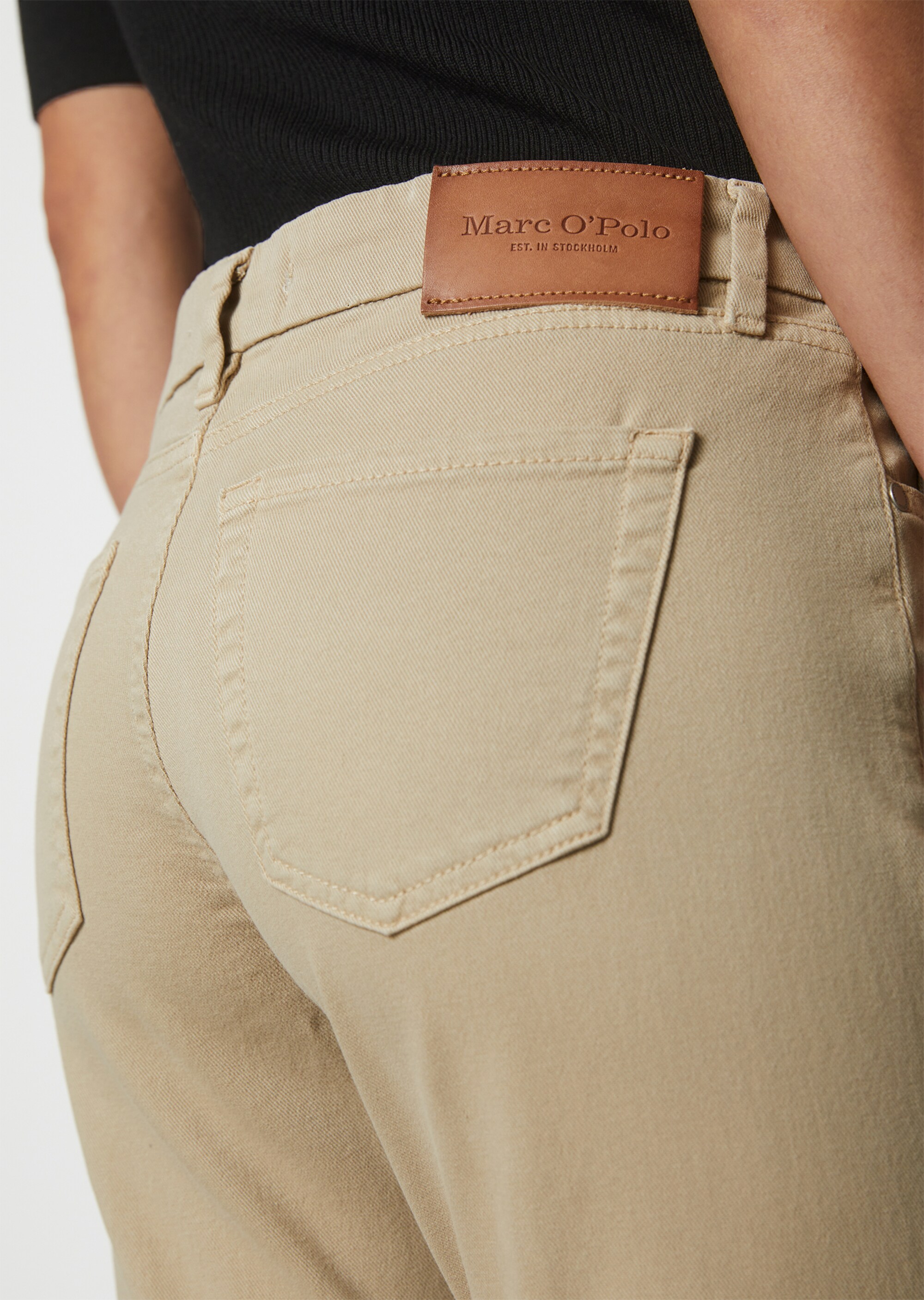 Hose Modell ALBY slimaus softem Stretch-Twill