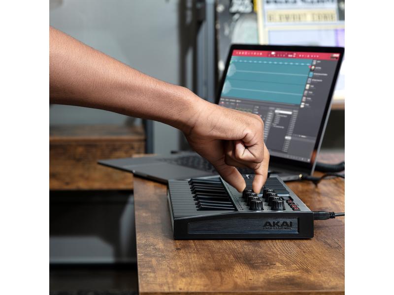 Akai Keyboard Controller MPK Mini MK3 Grey 25-Tasten Mini MIDI Controller