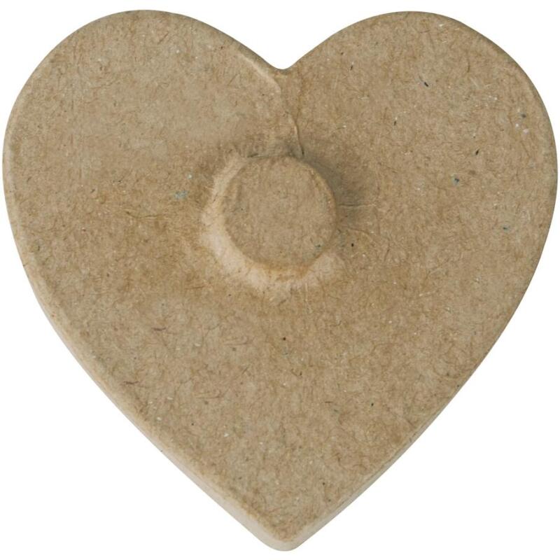 Magnet coeur 1x7x7cm - Kraft