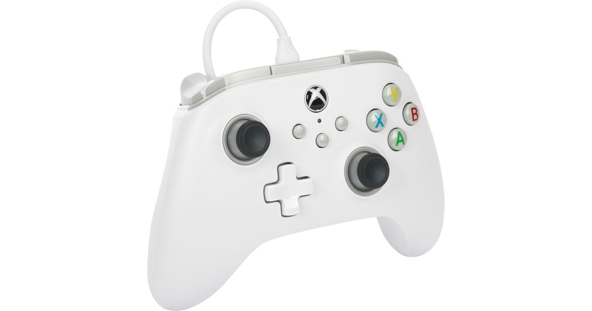 PowerAXbox Wired Controller White  (Wit, Xbox Series X|S, Xbox One, Windows)
