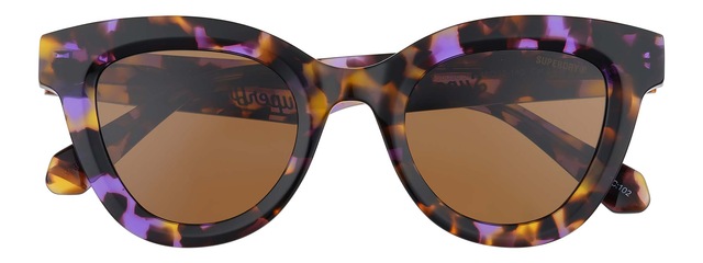 Superdry Sonnenbrille »Modell 996096« Form CatEye, Logoschriftzug auf Bügel, Kunststofffassung