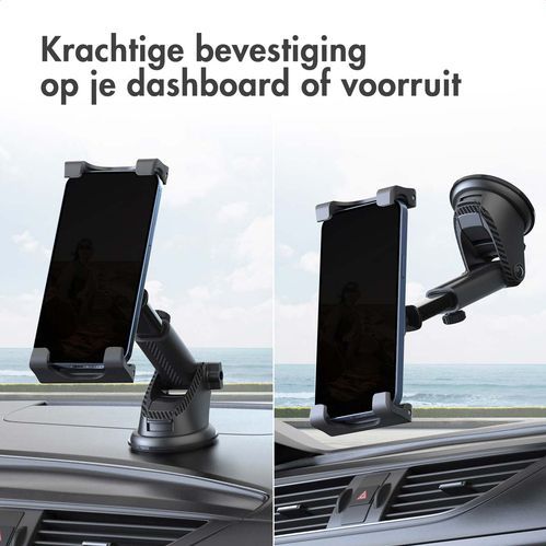 Accezz - Tablet Houder Auto - Zwart - Verstelbaar - Universeel