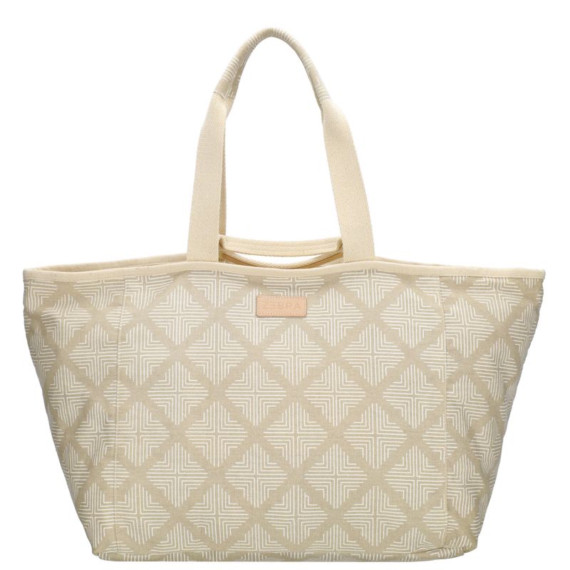 Zebra Tas Beige Dames