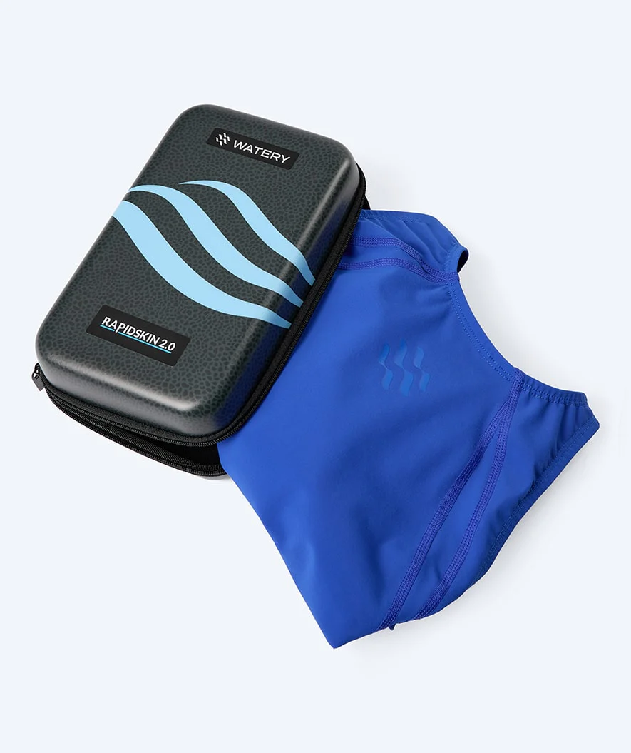 Watery konkurrence badedragt til piger - Rapidskin 2.0 - Blå