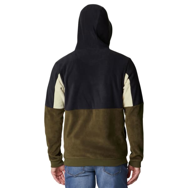 Sweatshirt COLUMBIA LODGE II FLEECE HOODIE OLIVE GREEN BLACK ANCIENT FOSSIL