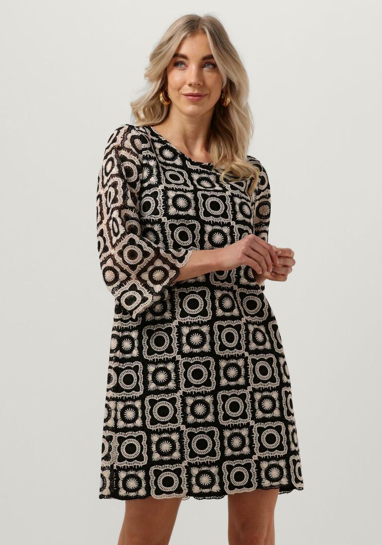 ANA ALCAZAR zwarte ana alcazar mini jurk 049514-3323