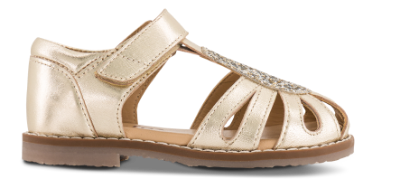 Skofus Børnesandal Guld 4816100901