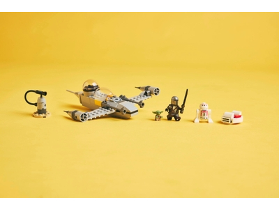 LEGO Mando en Grogu's N-1 Starfighter™ (75410)