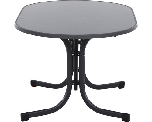 Siena Tuintafel 140x90 cm antraciet