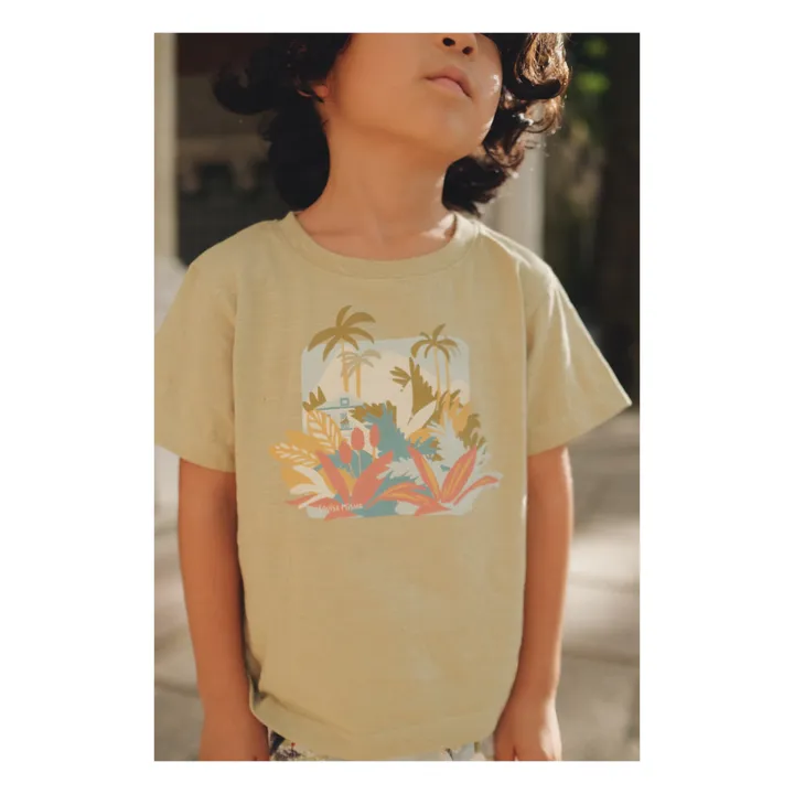 Louise Misha T-Shirt Tayo | Vert kaki