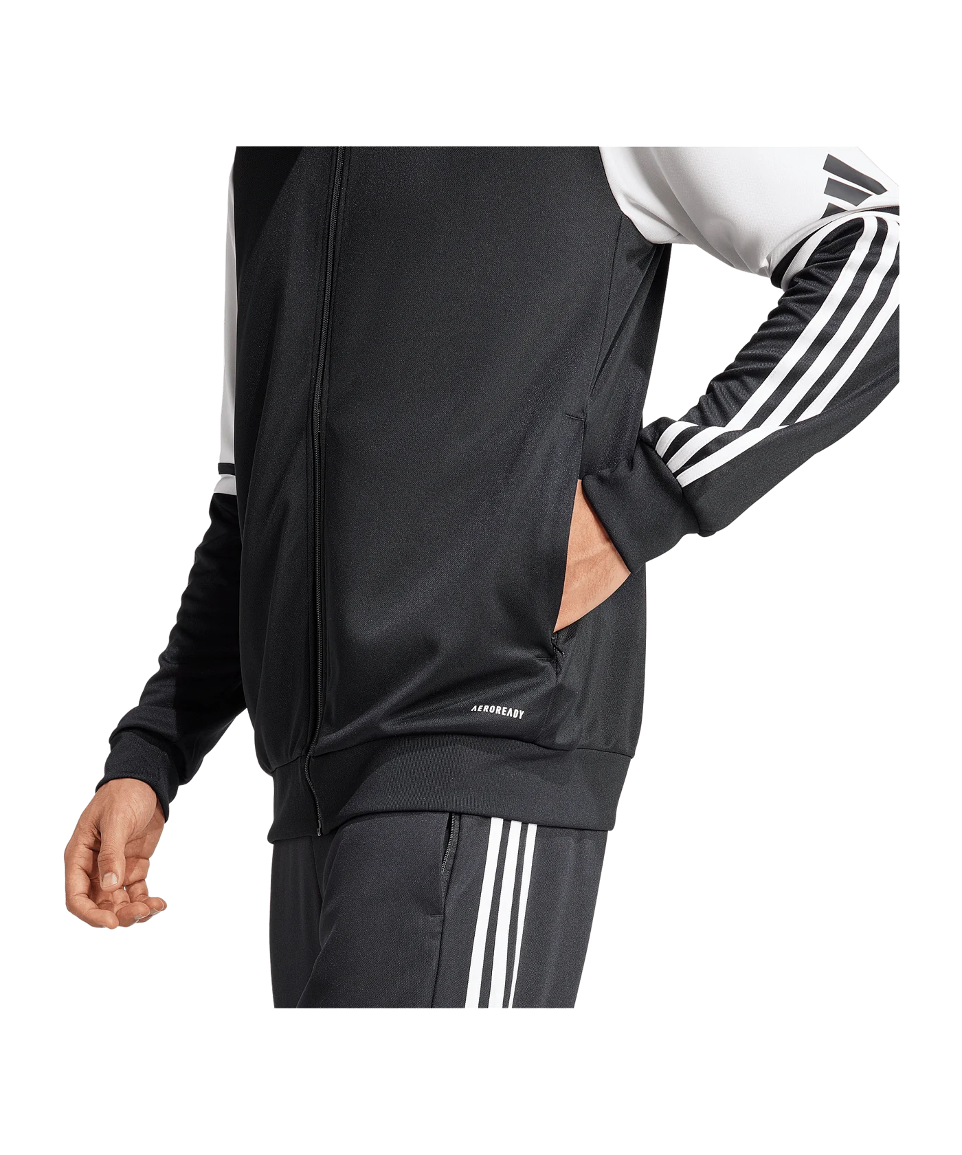 adidas Squadra 25 Kapuzenjacke Schwarz