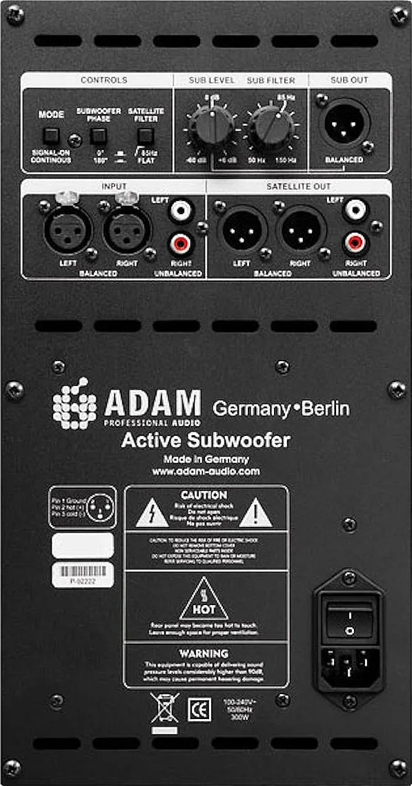 Adam Audio Sub10 MK2 Caissons de basses
