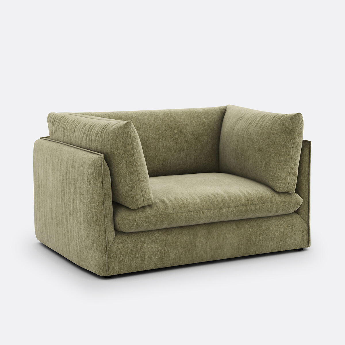 LA REDOUTE INTERIEURS<br>Poltrona XL em tecido misto Malo