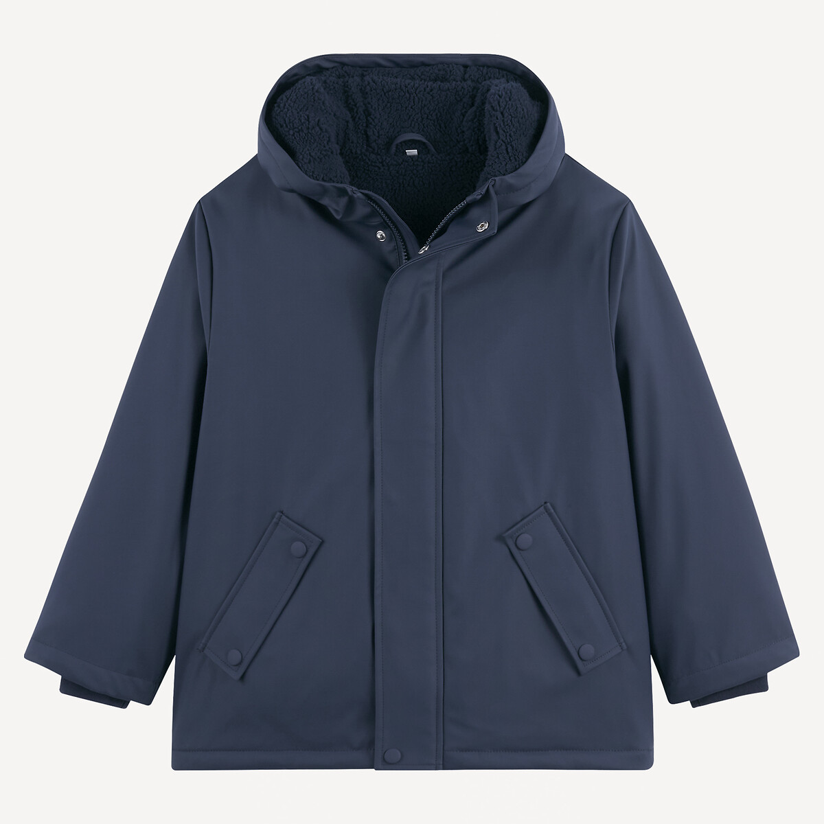 COLEÇÕES LA REDOUTE<br>Corta-vento com forro de sherpa e capuz