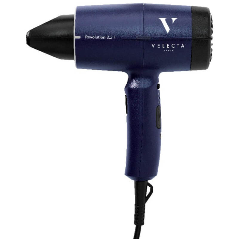 Sèche-cheveux ionic Tgr Revolution 2.2i bleu cosmos 2200W Velecta® Paris