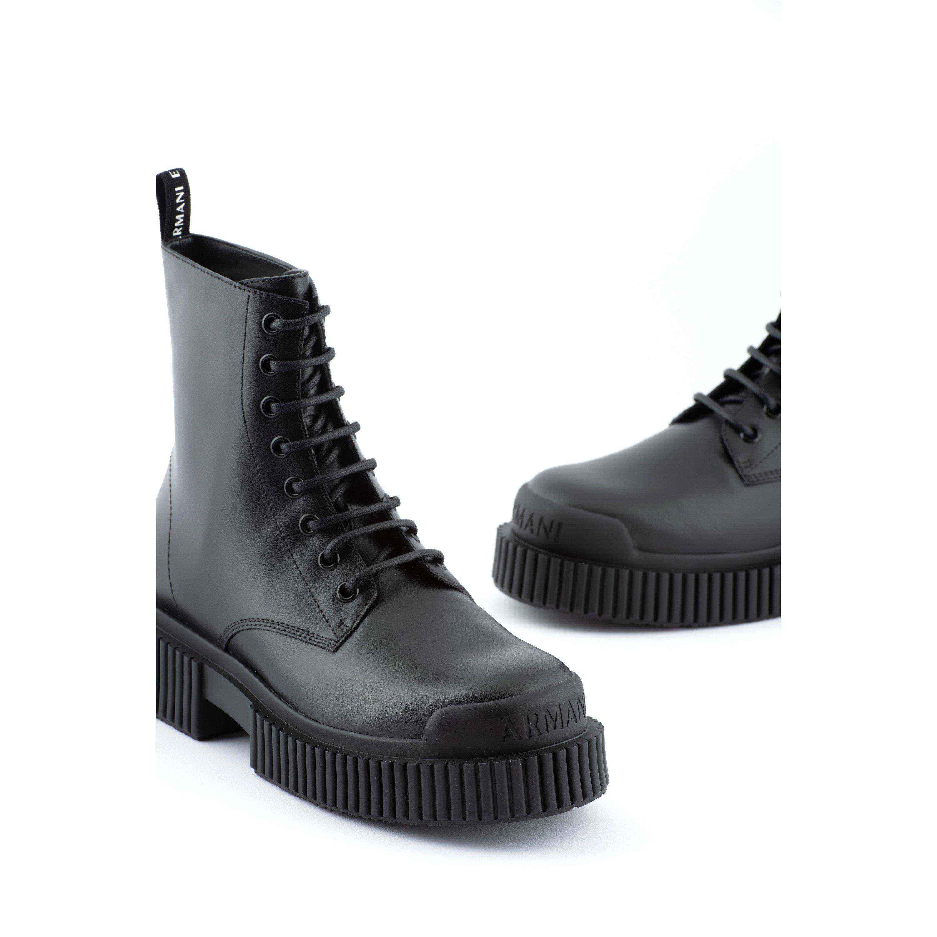 Armani Exchange ANKLE BOOT CALF LEAT