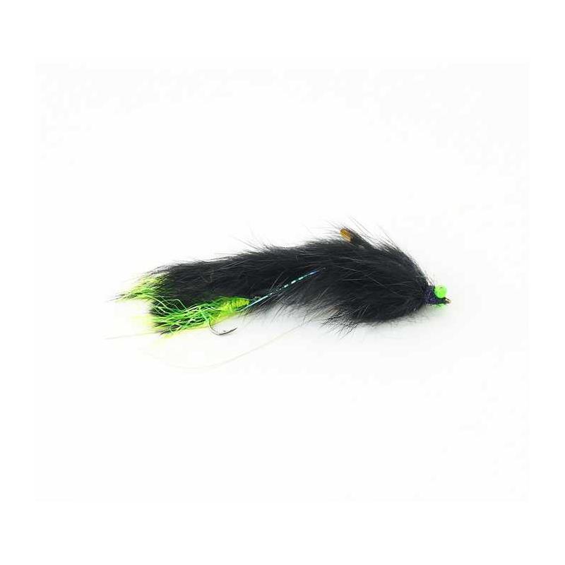 Mouche Spécial Carnassier Tof Articulee Truite - Noir