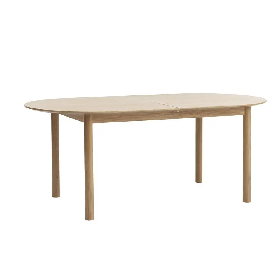 Eettafel Ovaal - Naturel Eikenhout - 280x100x75cm - Gallina