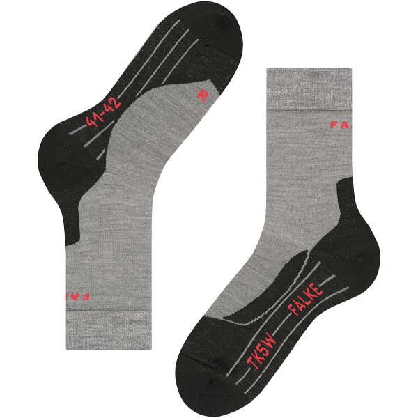 Chaussette randonnée FALKE TK5 W LIGHT GREY LIGHT GREY