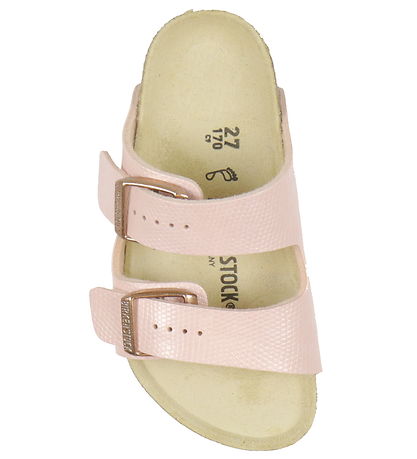 Birkenstock Sandalen - Arizona Kids BS - Shiny Lizard/Light Rose