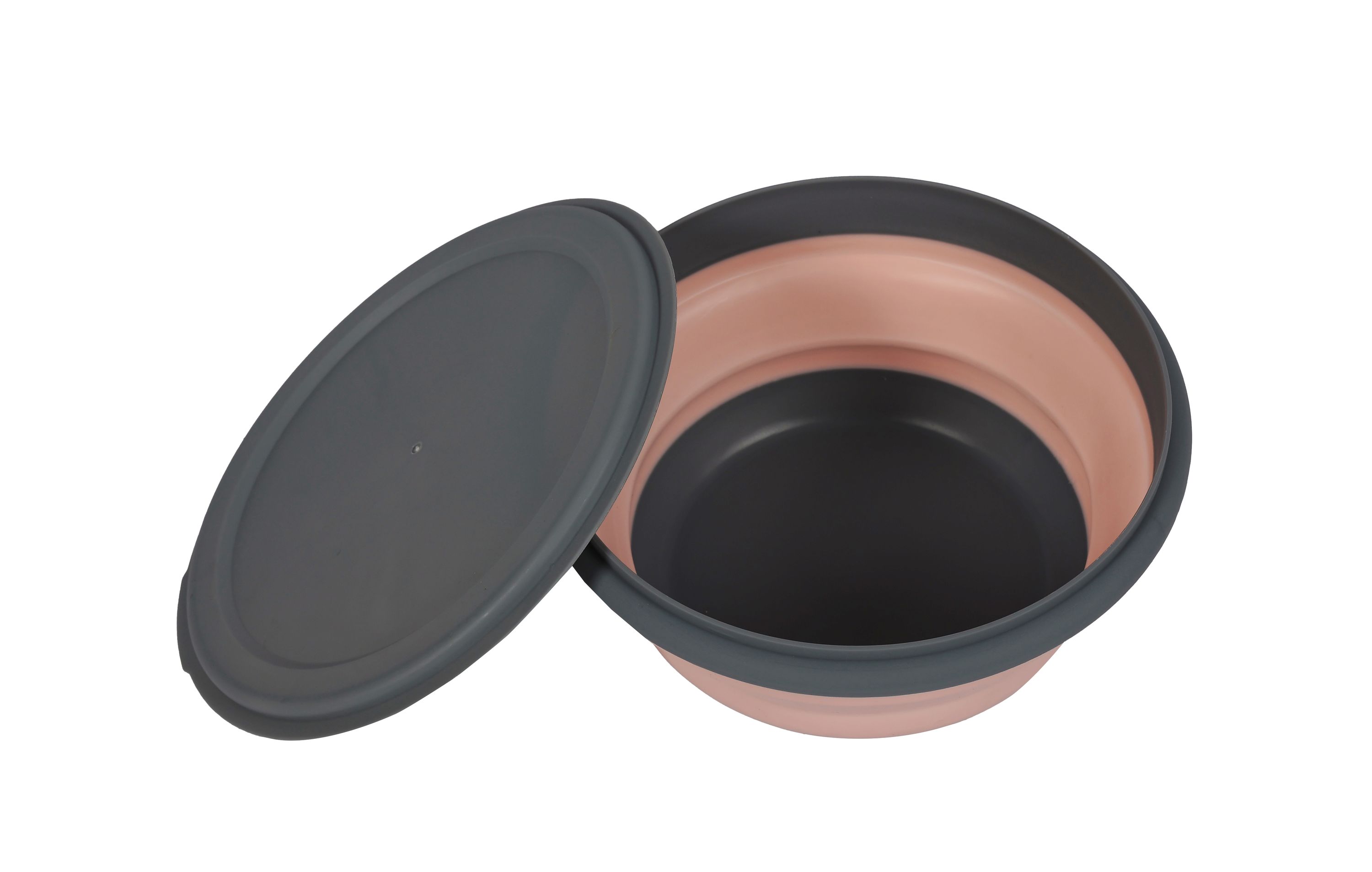 Schüssel Set faltbar 3-teilig rosa